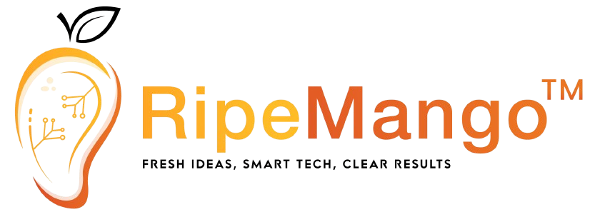 RipeMango.io Logo – Fresh Ideas, Smart Tech, Clear Results | Technology Consulting - RipeMango Ventures Company
